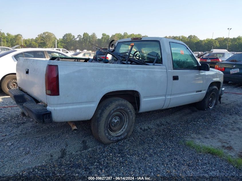 1997 Chevrolet C1500 Fleetside W/T VIN: 1GCEC14W3VZ113932 Lot: 39627287