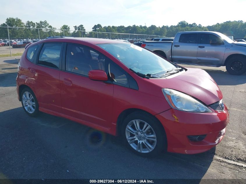 2009 Honda Fit Sport VIN: JHMGE88459S028706 Lot: 39627304