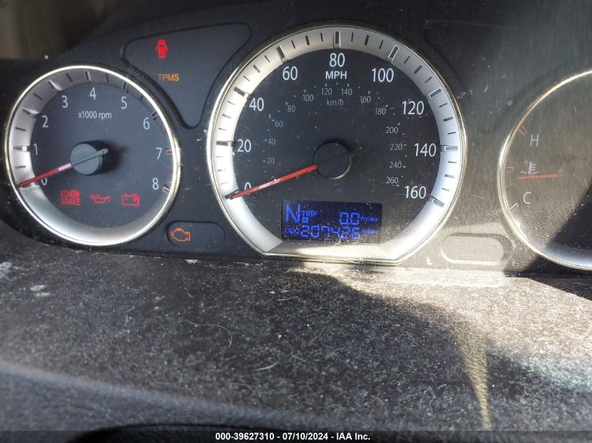 2009 Hyundai Sonata Gls VIN: 5NPET46C59H526887 Lot: 39627310