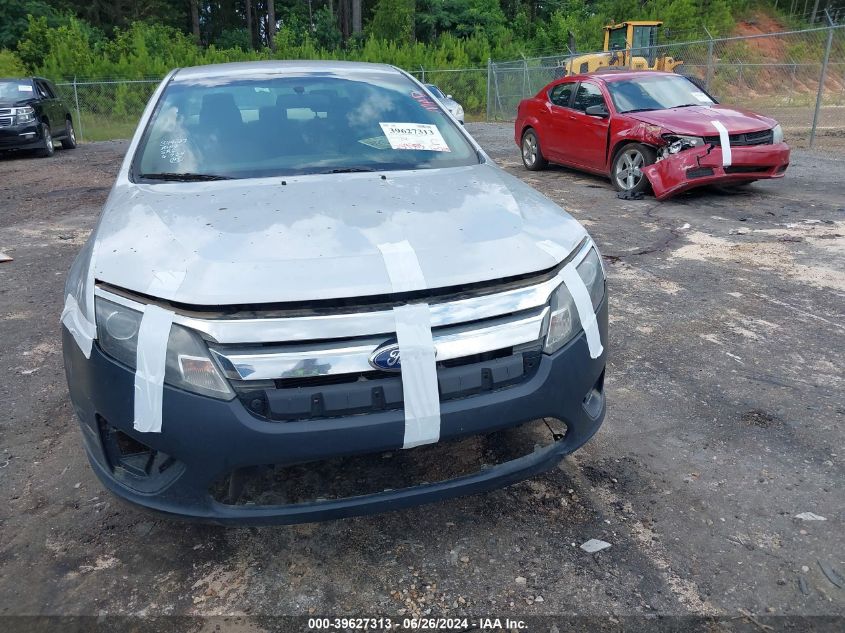 2011 Ford Fusion S VIN: 3FAHP0GAXBR344327 Lot: 39627313