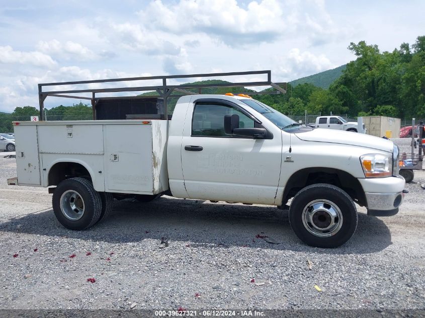 2006 Dodge Ram 3500 Slt/Sport VIN: 3D6WX46C86G195441 Lot: 39627321