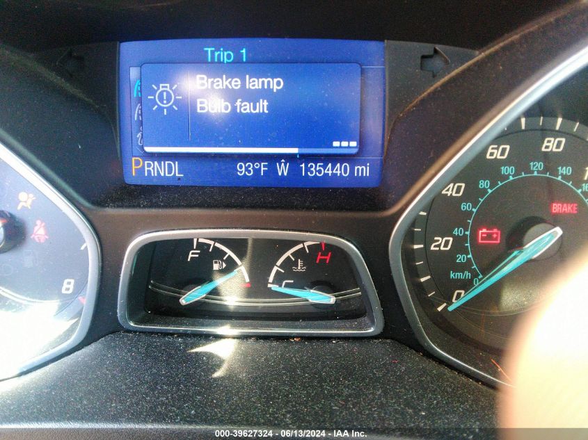 2014 Ford Focus Se VIN: 1FADP3F20EL104801 Lot: 39627324