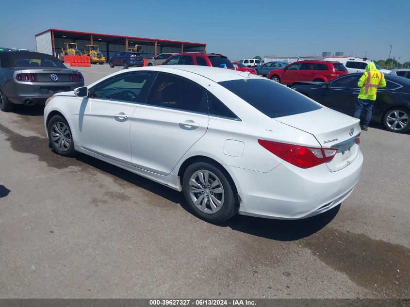 2012 Hyundai Sonata Gls VIN: 5NPEB4AC7CH497782 Lot: 39627327