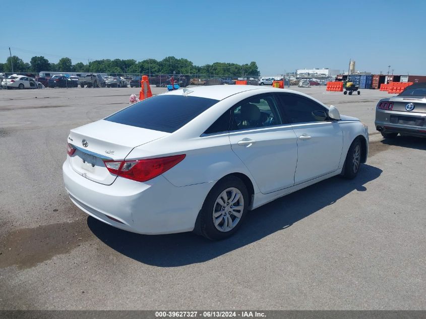 2012 Hyundai Sonata Gls VIN: 5NPEB4AC7CH497782 Lot: 39627327