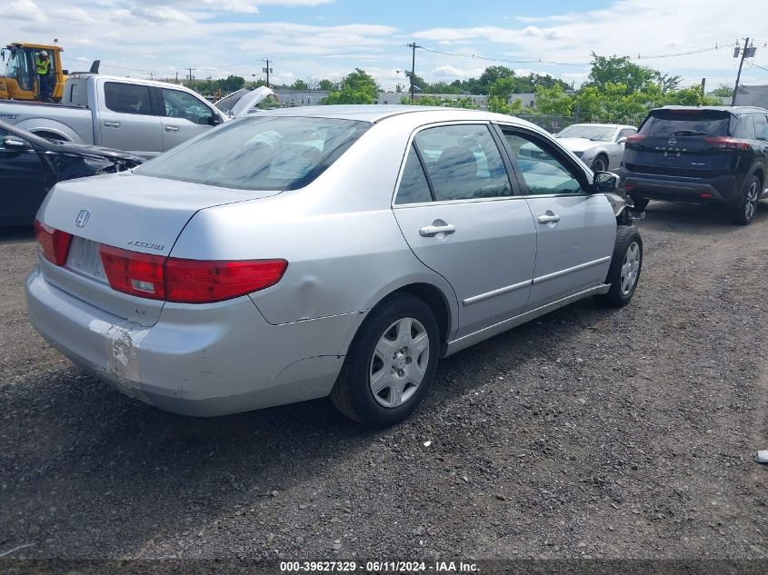 1HGCM55425A146056 2005 Honda Accord 2.4 Lx