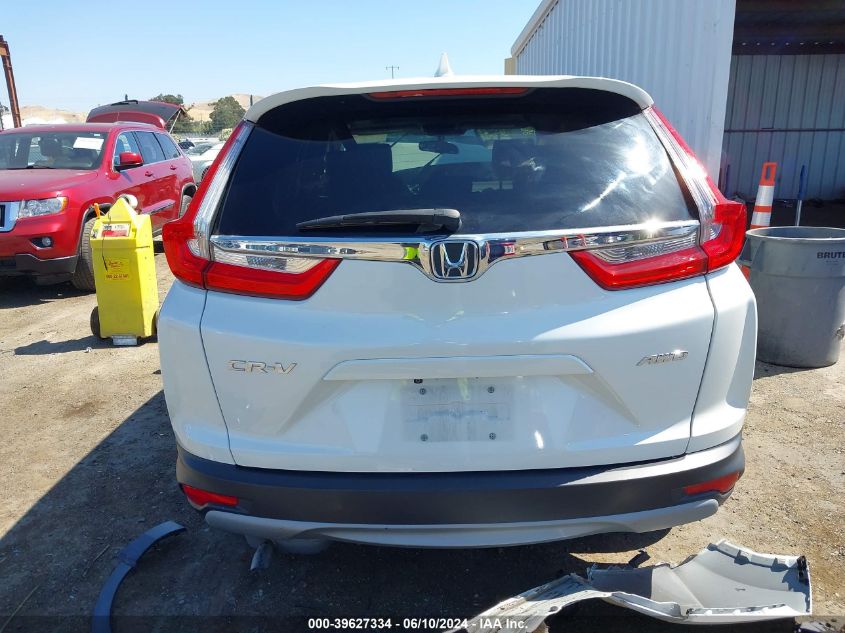 2018 Honda Cr-V Ex-L/Ex-L Navi VIN: 2HKRW2H83JH640297 Lot: 39627334