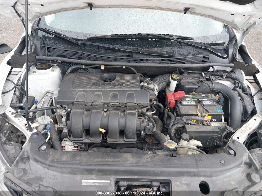 2018 Nissan Sentra S VIN: 3N1AB7AP3JY335136 Lot: 39627338