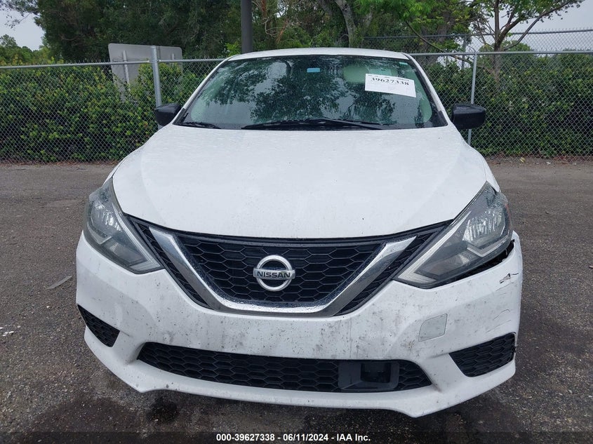 2018 Nissan Sentra S VIN: 3N1AB7AP3JY335136 Lot: 39627338