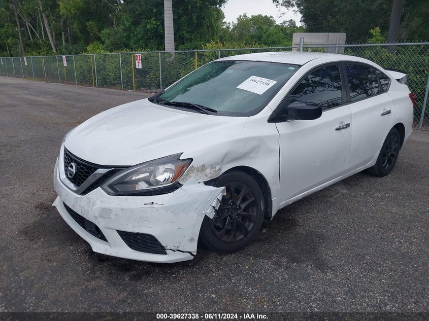 2018 Nissan Sentra S VIN: 3N1AB7AP3JY335136 Lot: 39627338