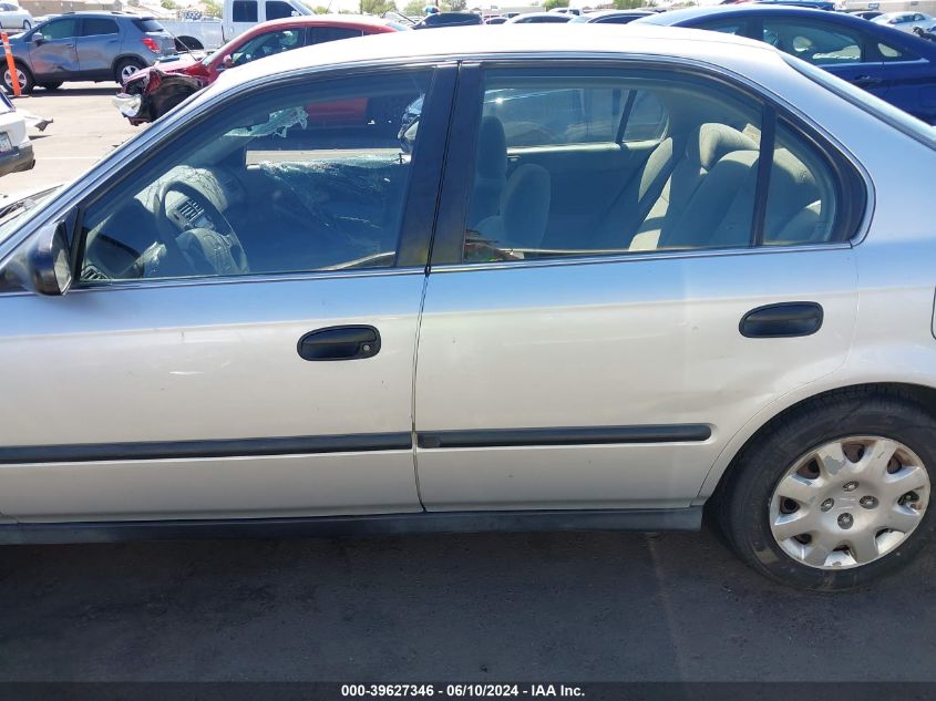 1999 Honda Civic Lx VIN: 1HGEJ667XXL036248 Lot: 39627346