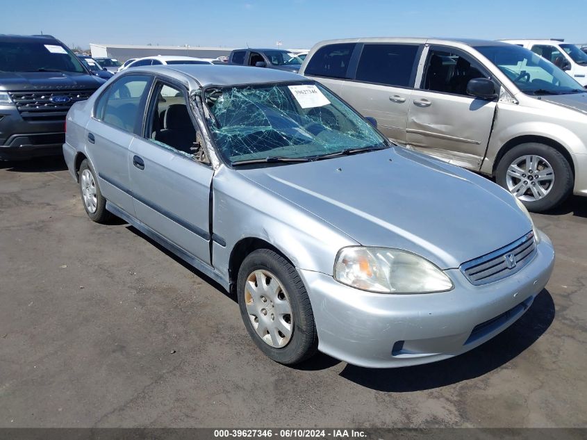 1999 Honda Civic Lx VIN: 1HGEJ667XXL036248 Lot: 39627346