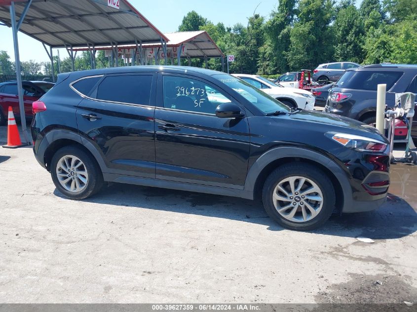 2018 Hyundai Tucson Se VIN: KM8J2CA42JU639438 Lot: 39627359