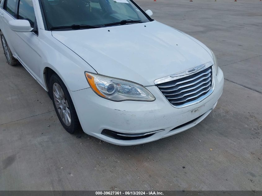 2014 Chrysler 200 Lx VIN: 1C3CCBABXEN205498 Lot: 39627361