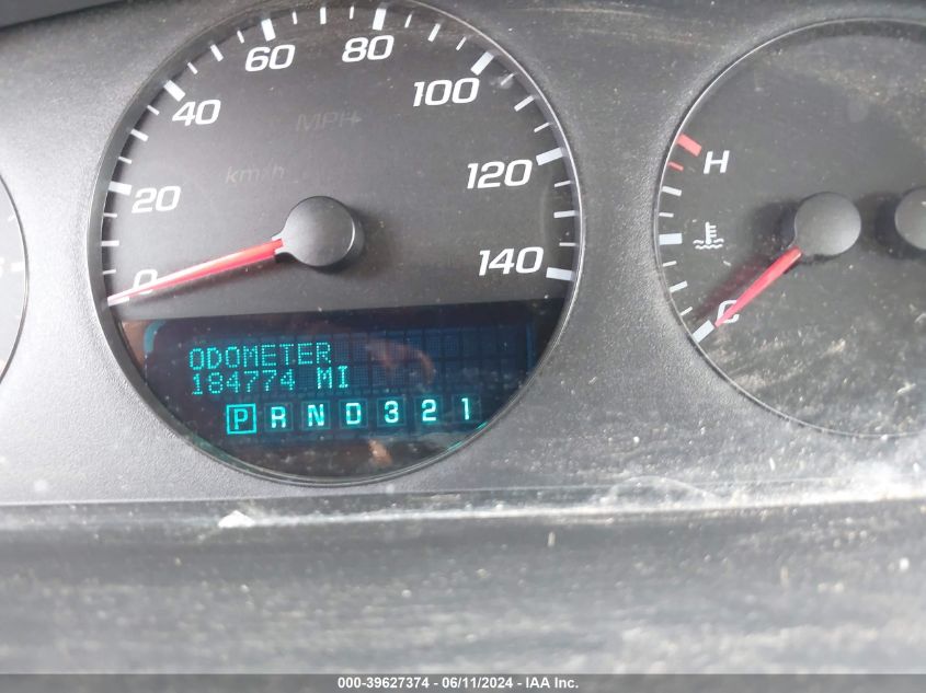 2006 Chevrolet Impala Ls VIN: 2G1WB58K369183358 Lot: 39627374