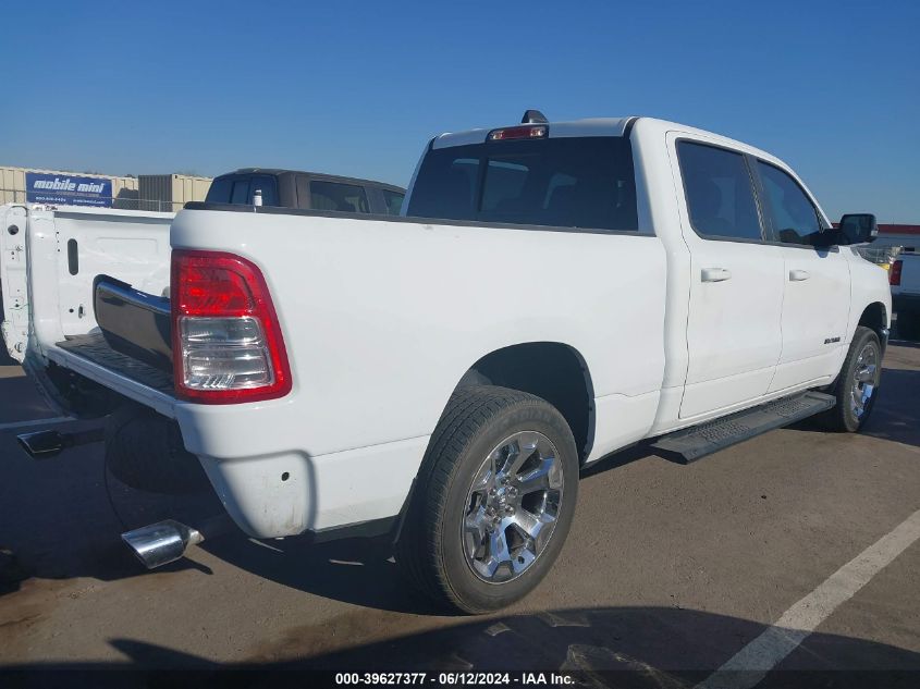 2022 Ram 1500 Big Horn 4X2 6'4 Box VIN: 1C6RREMT5NN398256 Lot: 39627377