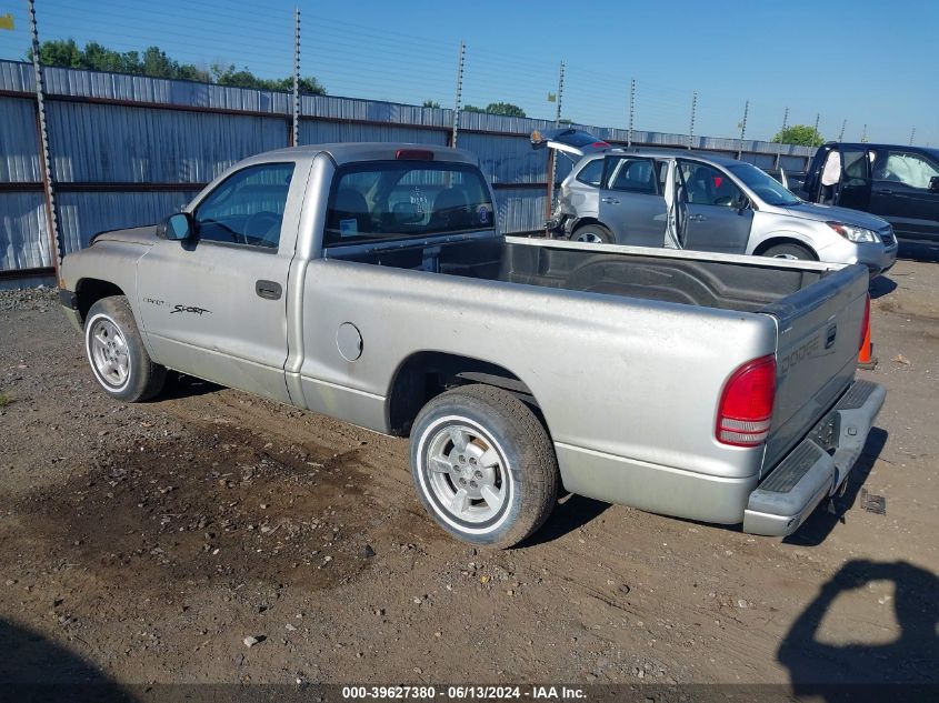 2001 Dodge Dakota Slt/Sport VIN: 1B7FL26X61S121946 Lot: 39627380