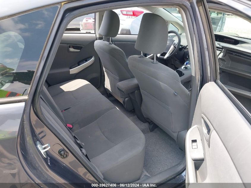 2011 Toyota Prius Two VIN: JTDKN3DU2B1449136 Lot: 39627406