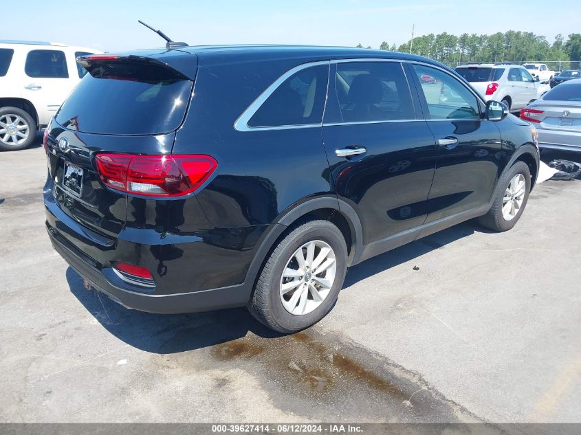 2019 Kia Sorento Lx/S VIN: 5XYPG4A5XKG479813 Lot: 39627414