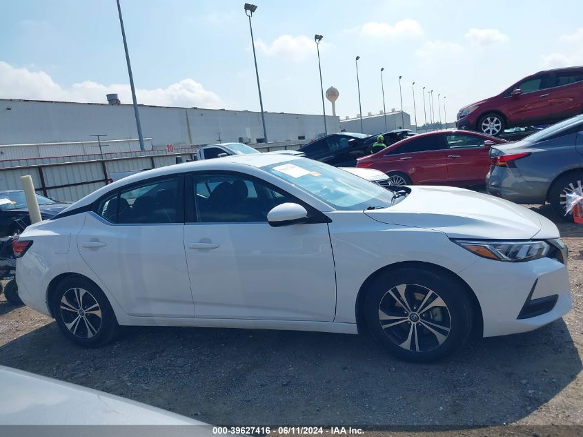2021 Nissan Sentra Sv Xtronic Cvt VIN: 3N1AB8CV5MY273275 Lot: 39627416