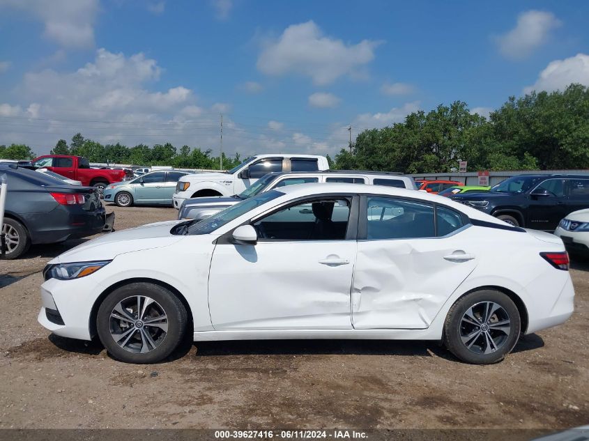 2021 Nissan Sentra Sv Xtronic Cvt VIN: 3N1AB8CV5MY273275 Lot: 39627416