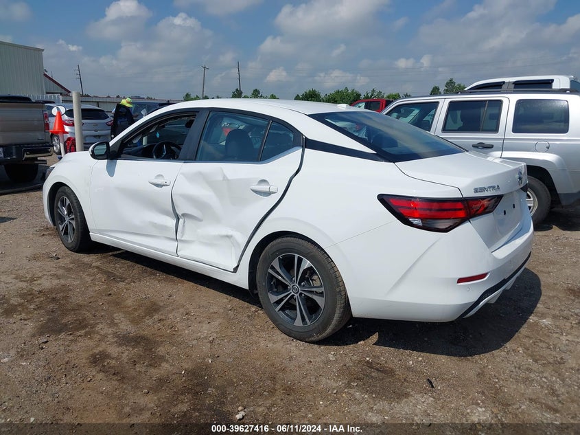 VIN 3N1AB8CV5MY273275 2021 NISSAN SENTRA SV XTRONIC CVT