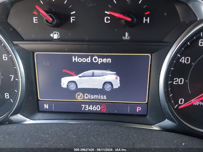 2020 GMC Terrain Fwd Slt VIN: 3GKALPEV0LL252674 Lot: 39627420