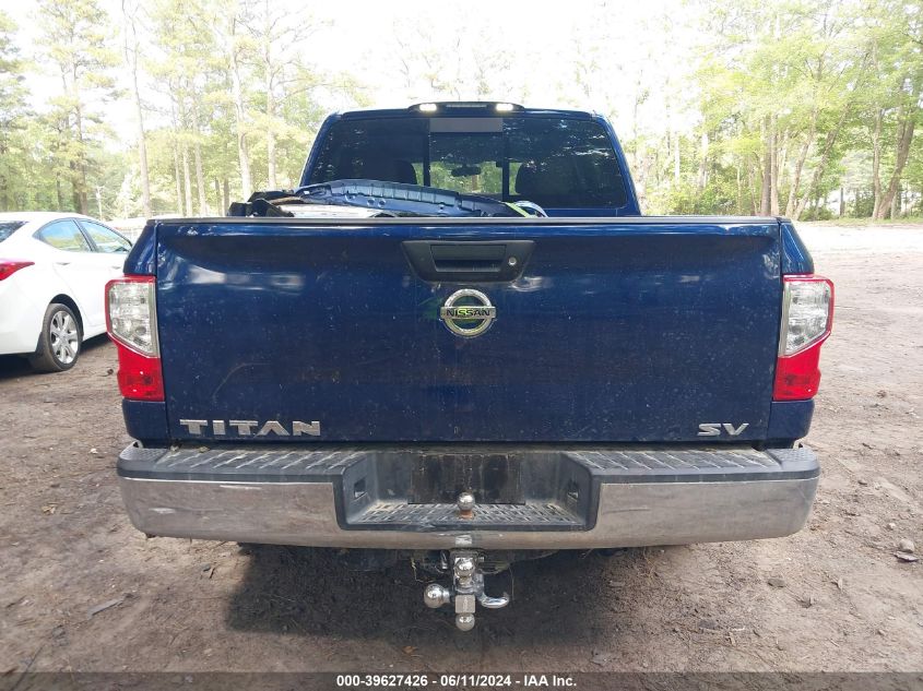 2017 Nissan Titan Sv VIN: 1N6AA1EKXHN562968 Lot: 39627426