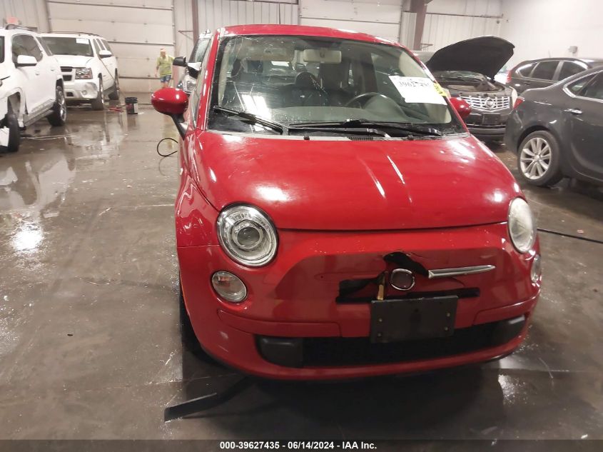 2012 Fiat 500 Pop VIN: 3C3CFFARXCT351666 Lot: 39627435