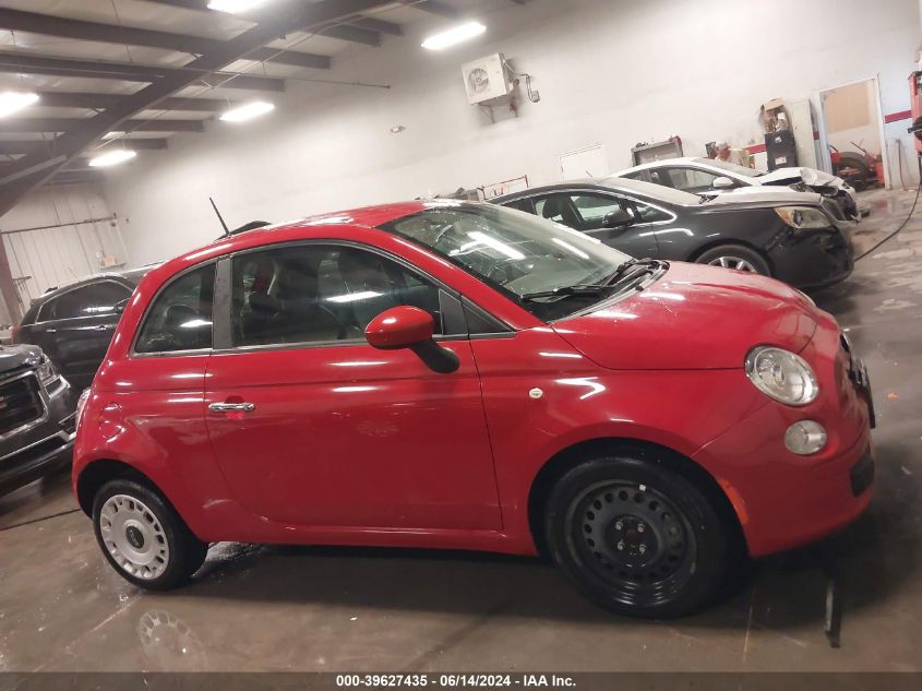 2012 Fiat 500 Pop VIN: 3C3CFFARXCT351666 Lot: 39627435