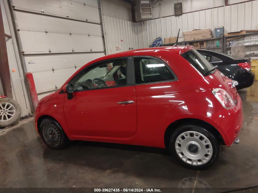 2012 Fiat 500 Pop VIN: 3C3CFFARXCT351666 Lot: 39627435