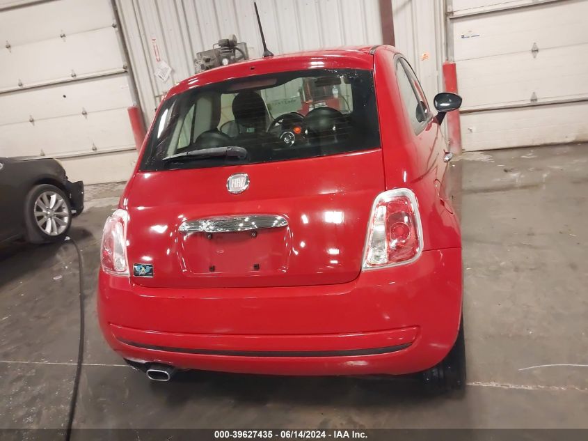 2012 Fiat 500 Pop VIN: 3C3CFFARXCT351666 Lot: 39627435