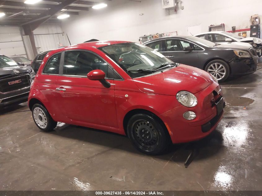 2012 Fiat 500 Pop VIN: 3C3CFFARXCT351666 Lot: 39627435