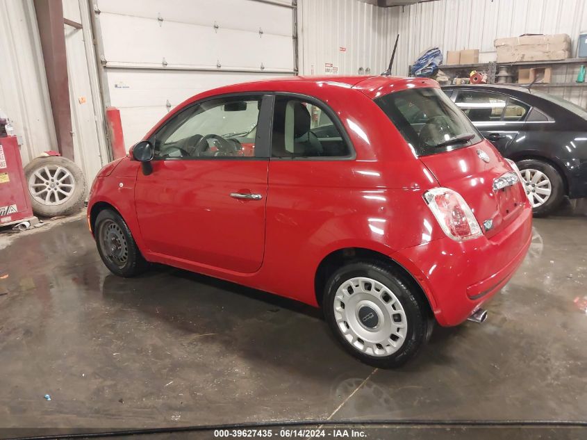 2012 Fiat 500 Pop VIN: 3C3CFFARXCT351666 Lot: 39627435