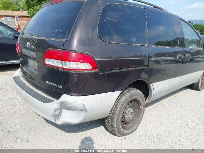 2001 Toyota Sienna Le VIN: 4T3ZF13CX1U336334 Lot: 39627445