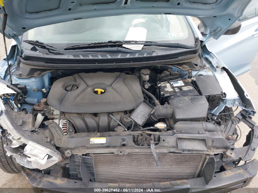 2012 Hyundai Elantra Gls (Ulsan Plant) VIN: KMHDH4AE6CU191671 Lot: 39627452