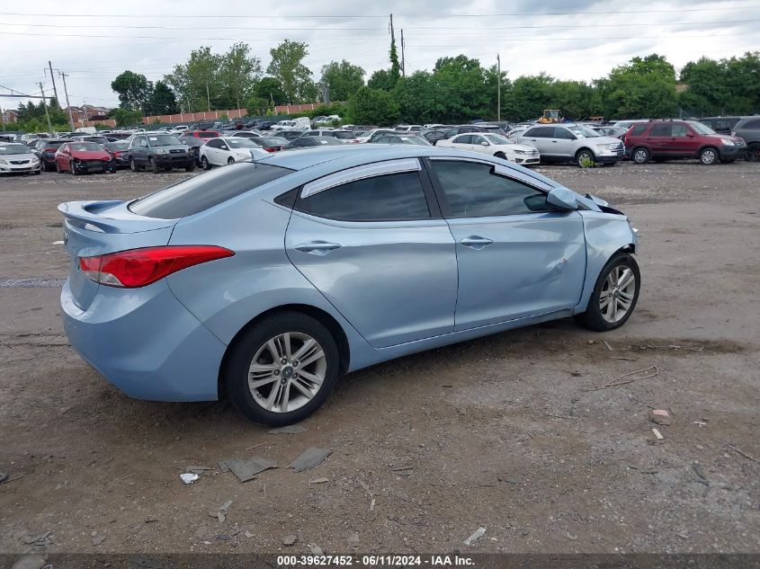 2012 Hyundai Elantra Gls (Ulsan Plant) VIN: KMHDH4AE6CU191671 Lot: 39627452