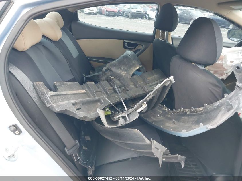 2012 Hyundai Elantra Gls (Ulsan Plant) VIN: KMHDH4AE6CU191671 Lot: 39627452