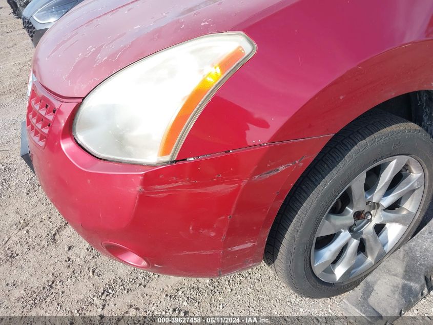 2010 Nissan Rogue Sl VIN: JN8AS5MV6AW123158 Lot: 39627458