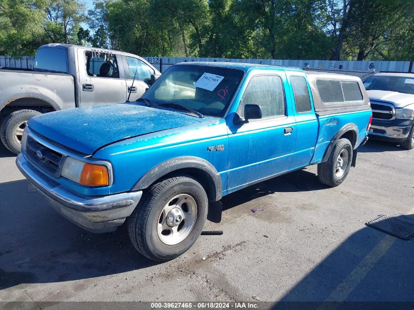 1996 Ford Ranger Super Cab VIN: 1FTCR15X1TPA84792 Lot: 39627465