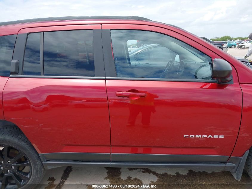 2012 Jeep Compass Latitude VIN: 1C4NJDEBXCD676215 Lot: 39627498