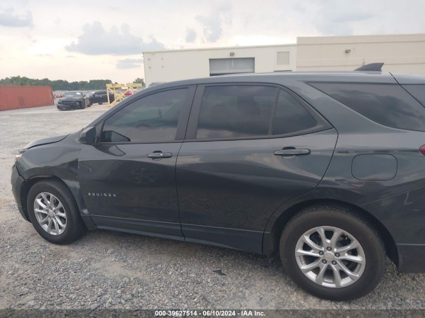 2021 Chevrolet Equinox Fwd Ls VIN: 2GNAXHEV0M6114278 Lot: 39627514