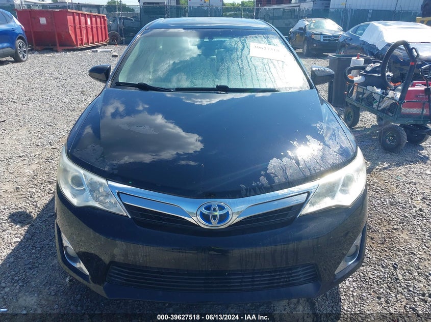 2014 TOYOTA CAMRY HYBRID XLE - 4T1BD1FK9EU130091