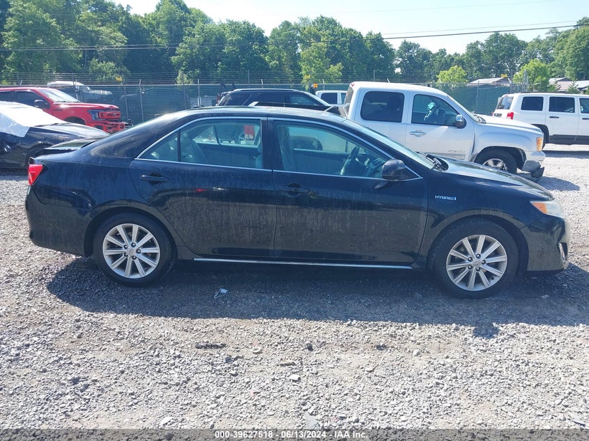 2014 TOYOTA CAMRY HYBRID XLE - 4T1BD1FK9EU130091