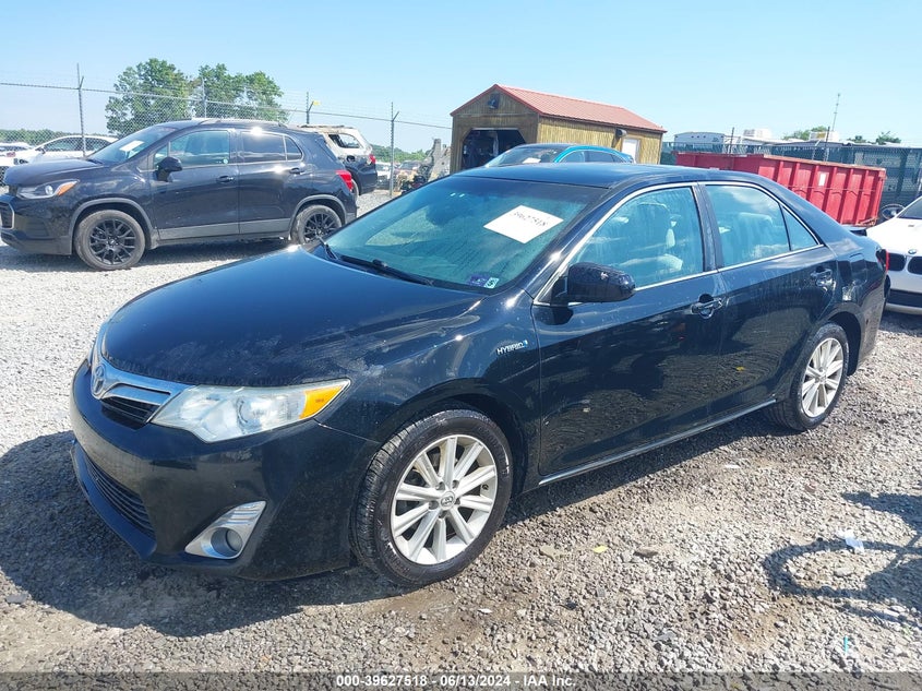 2014 TOYOTA CAMRY HYBRID XLE - 4T1BD1FK9EU130091