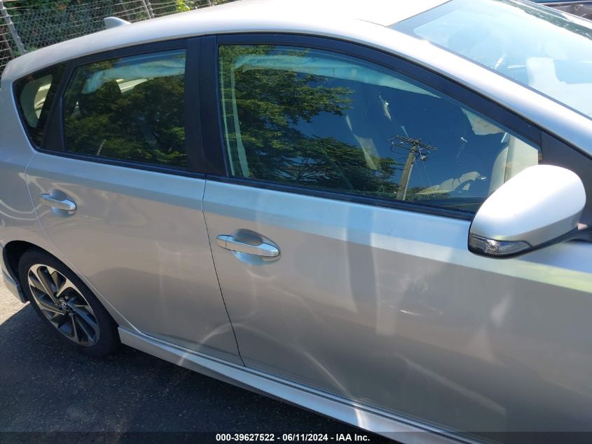 2017 Toyota Corolla Im VIN: JTNKARJE4HJ541803 Lot: 39627522