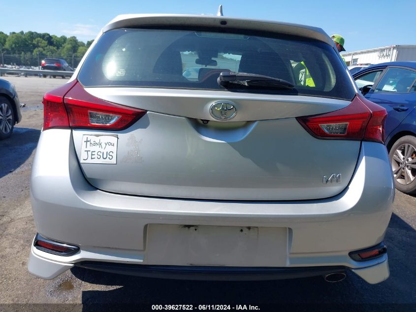 2017 Toyota Corolla Im VIN: JTNKARJE4HJ541803 Lot: 39627522