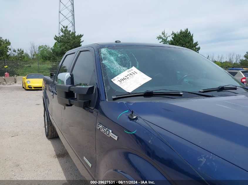 2012 Ford F-150 Lariat VIN: 1FTFW1ETXCKE03624 Lot: 39627531