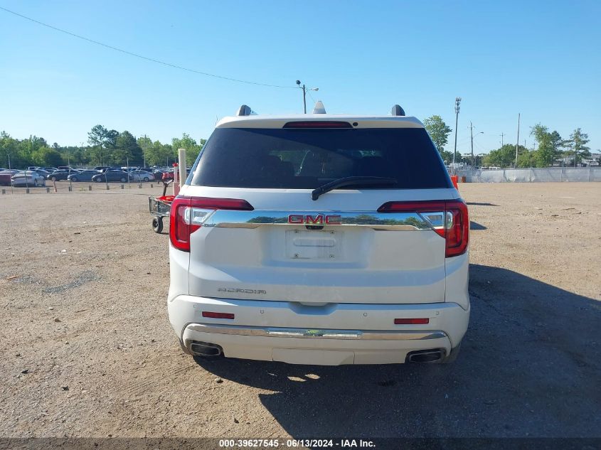 2021 GMC Acadia Fwd Denali VIN: 1GKKNPLS4MZ108207 Lot: 39627545