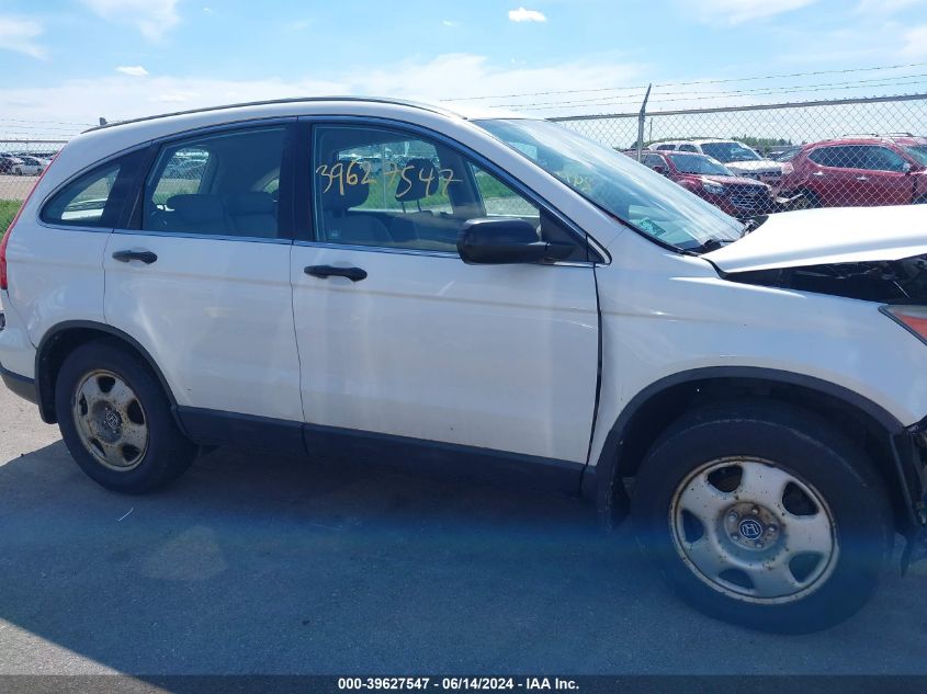 2009 Honda Cr-V Lx VIN: 5J6RE48329L052654 Lot: 39627547