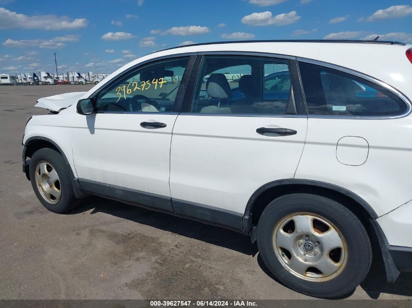 2009 Honda Cr-V Lx VIN: 5J6RE48329L052654 Lot: 39627547